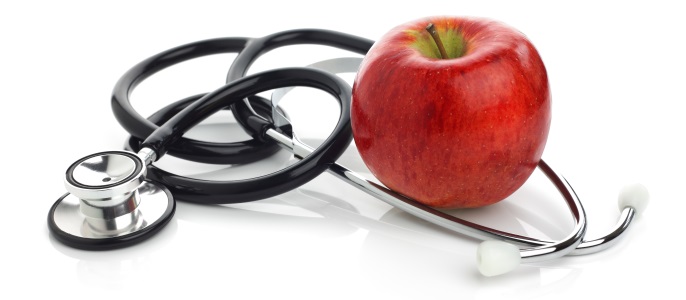 An apple a day helps to keep the doctor away.