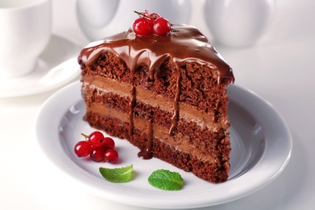 You cannot have your cake and eat it too, chocolate dessert.
